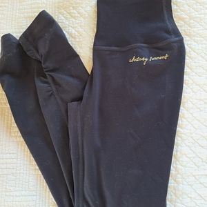 Gymshark x whitney ribbed waist leggings